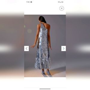 Maeve one shoulder sequin dress